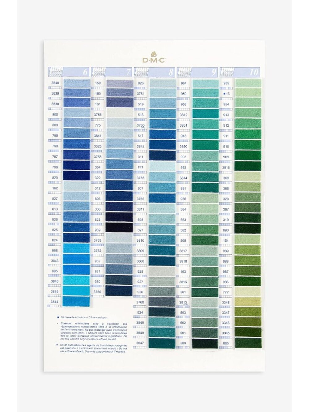 Threaded Color Card - W100B - Picture 2 of 5